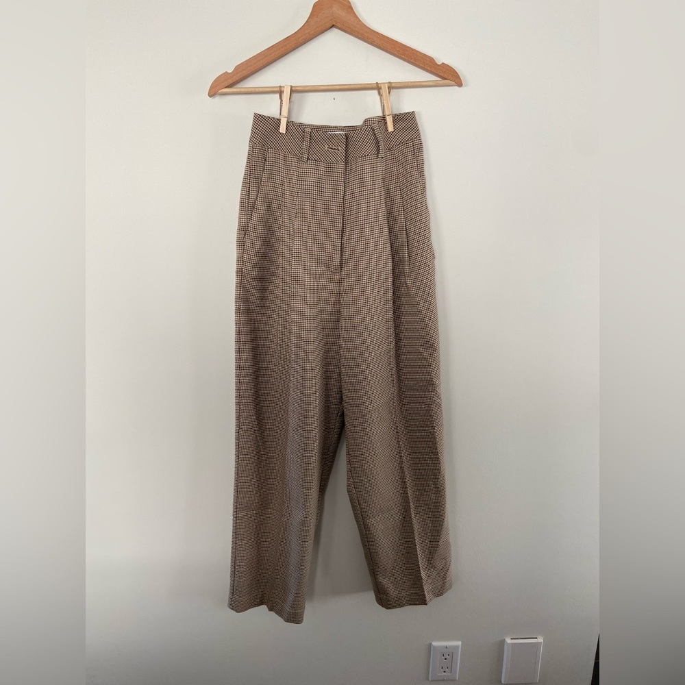 Oak and Fort Plaid Dress Pants (2)